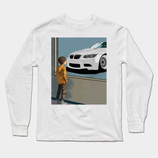 BMW M3 e92 Kids Dreams Long Sleeve T-Shirt